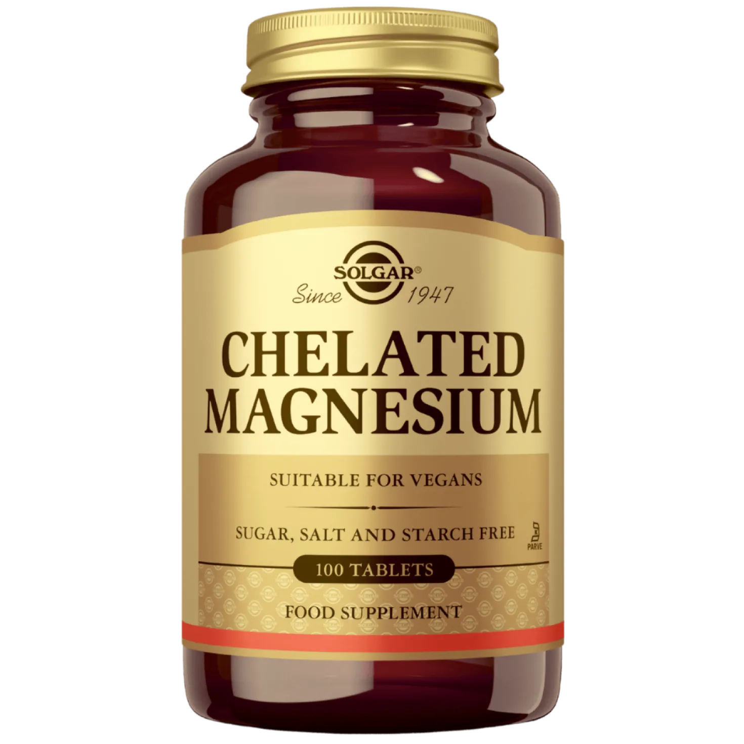 Solgar Chelated Magnesium - Magnesiumkelaatti 100 tabl.