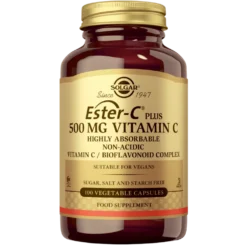 Solgar Ester C-Plus 500 mg - C-vitamiini 100 kaps.