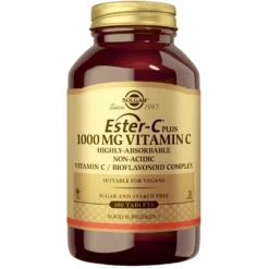 Solgar Ester-C-Plus 1000 mg - C-vitamiini 180 tabl.