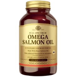 Solgar Full Spectrum Omega Salmon Oil - Kalaöljyvalmiste 120 kaps.