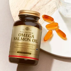Solgar Full Spectrum Omega Salmon Oil - Kalaöljyvalmiste 120 kaps.