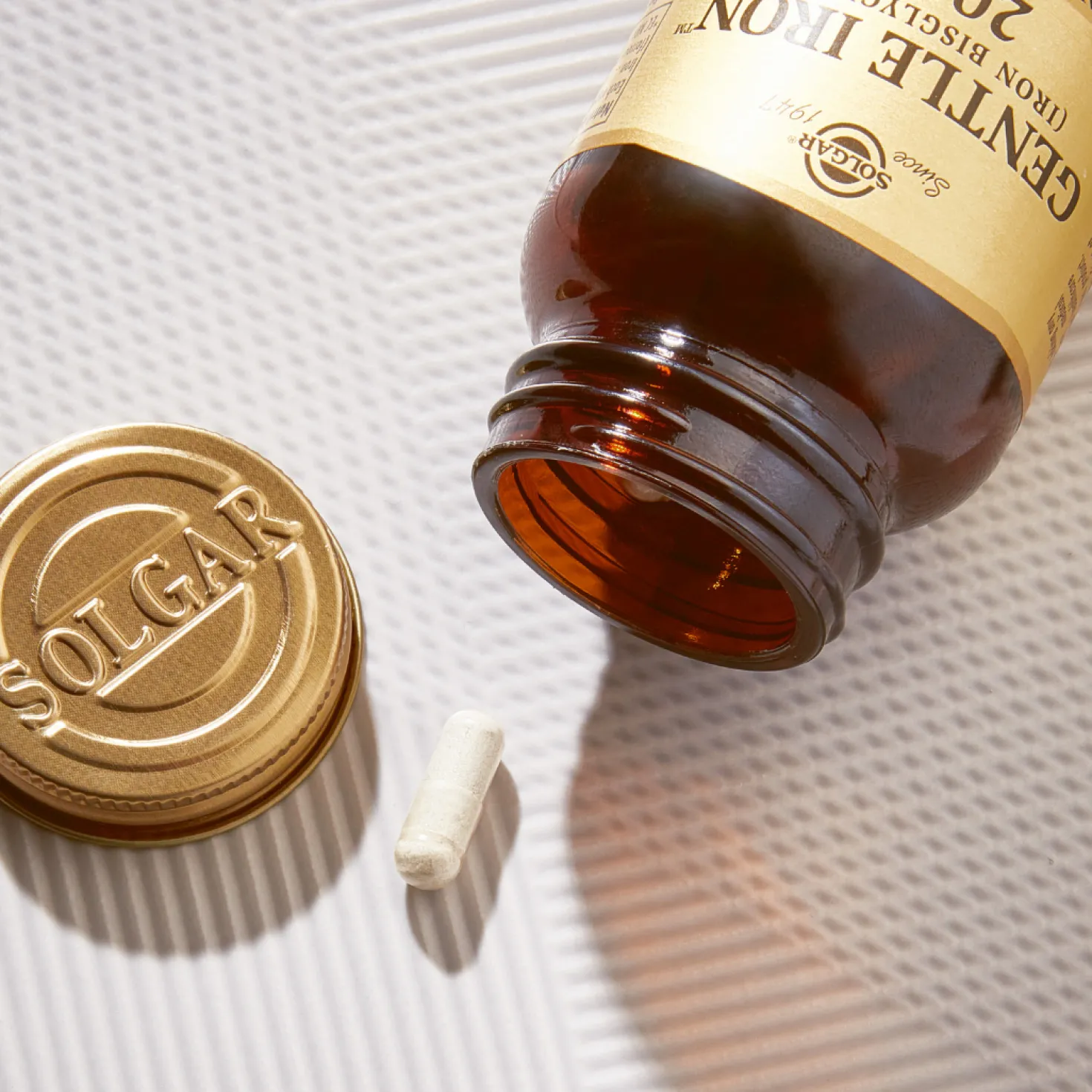 Solgar Gentle Iron 20 mg - Rautavalmiste 180 kaps.