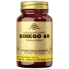 Solgar Ginkgo 60 - Ginkgo lehtijauhe ja - uutekapseli 60 kaps.
