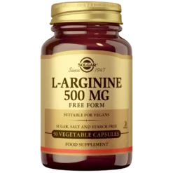 Solgar L-Arginine 500 mg - Aminohappovalmiste 50 kaps.