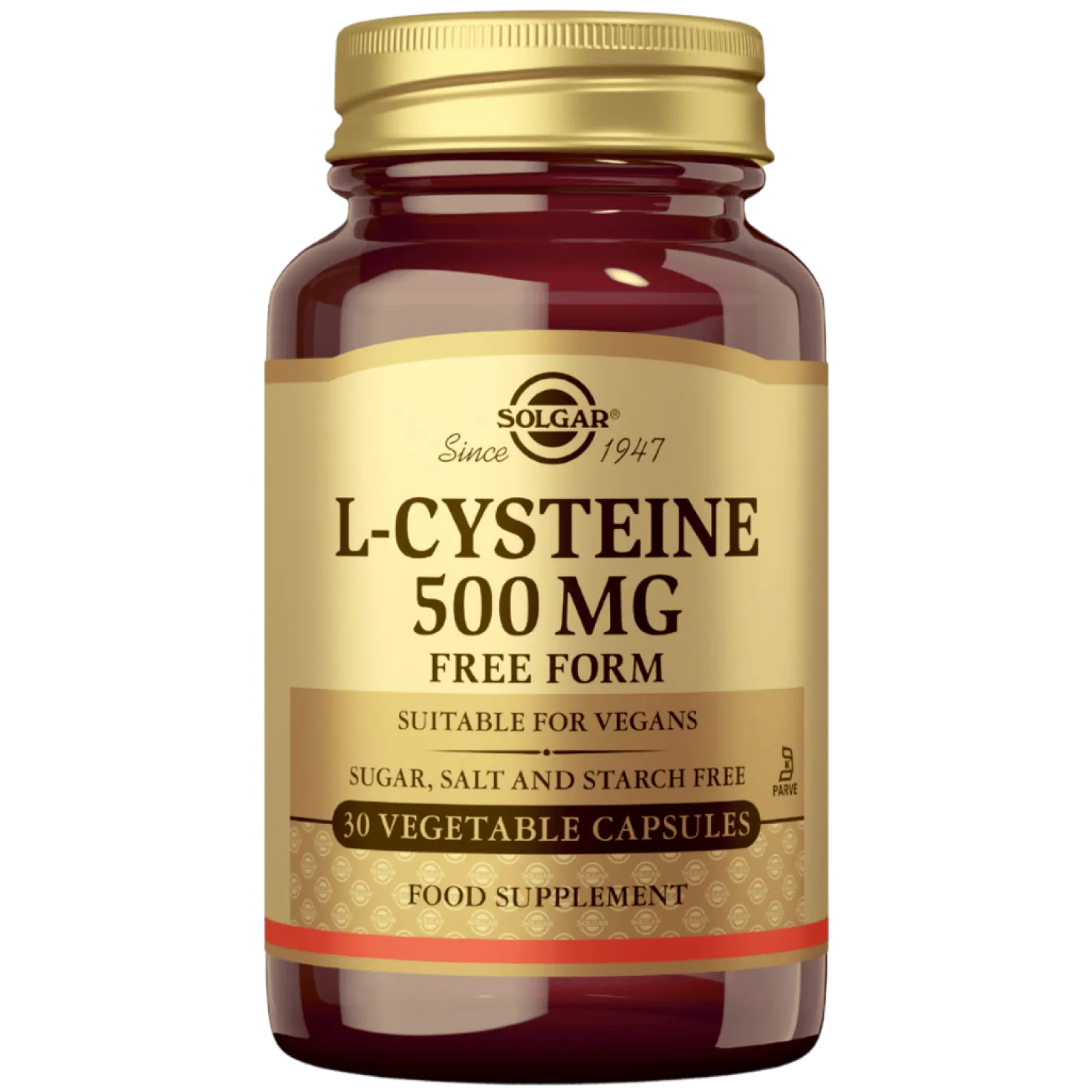 Solgar L-Cysteine 500 mg - L-kysteiini 30 kaps.
