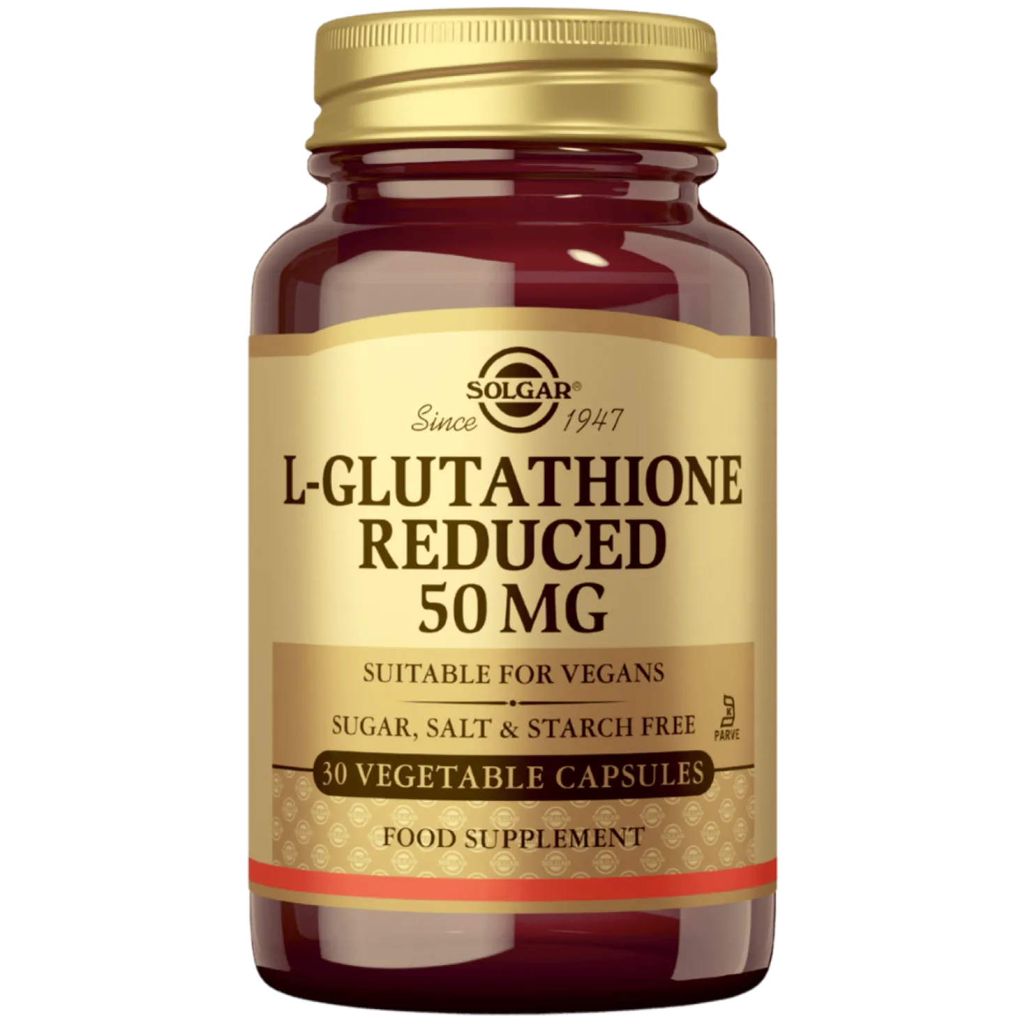Solgar L-Glutathione Reduced - L-Glutationi 50 mg 30 kaps.
