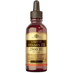 Solgar Liquid Vitamin D3 62,5 µg - Nestemäinen D3-vitamiini 59 ml