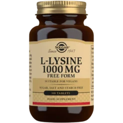 Solgar L-Lysine 1000 mg - Aminohappovalmiste 100 tabl.