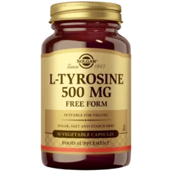 Solgar L-tyrosine 500 mg - Aminohappovalmiste 50 kaps.