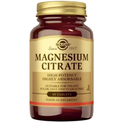 Solgar Magnesium Citrate - Magnesiumsitraatti 60 tabl.
