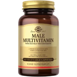 Solgar Male Multivitamin - Monivitamiini miehille 60 kaps.