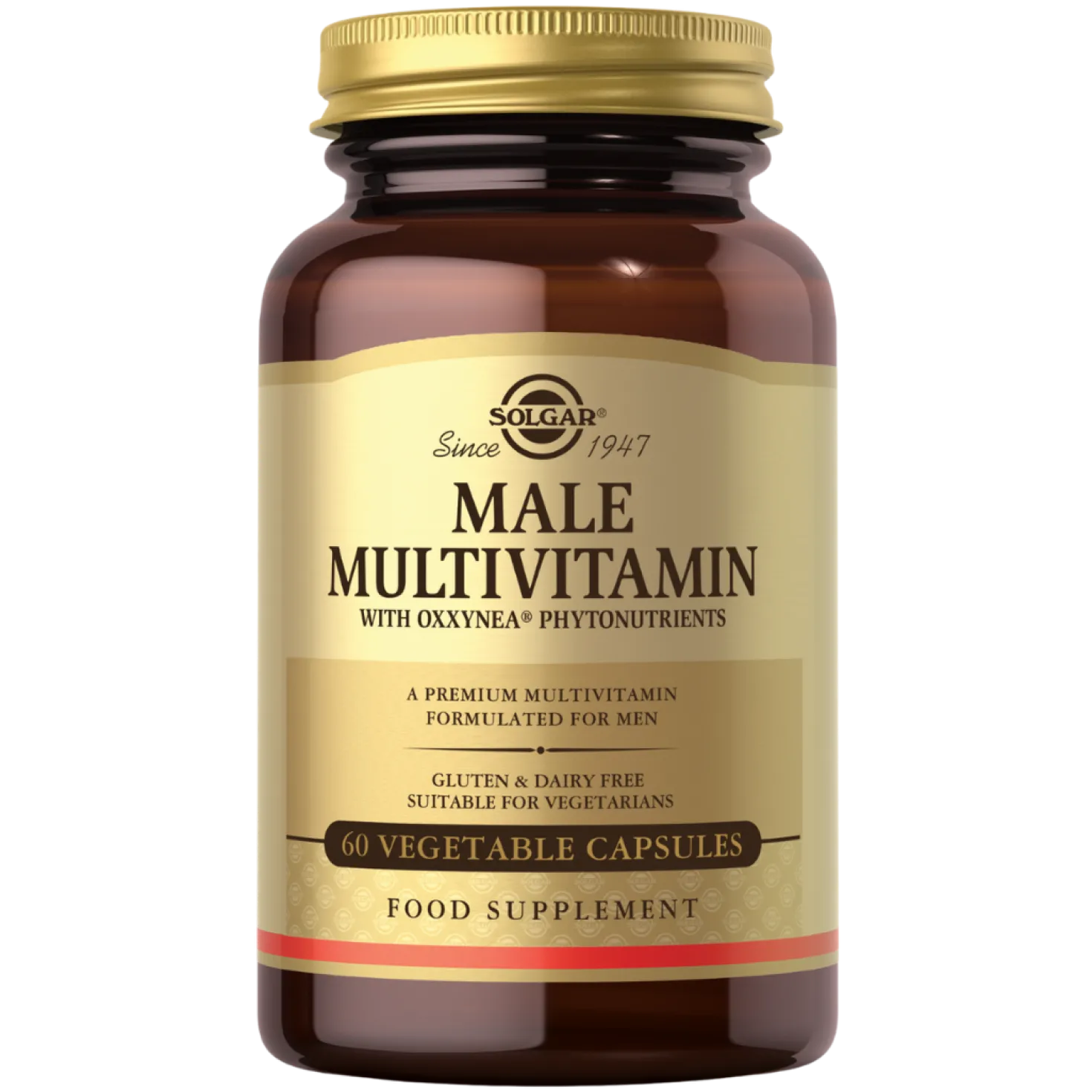 Solgar Male Multivitamin - Monivitamiini miehille 60 kaps.