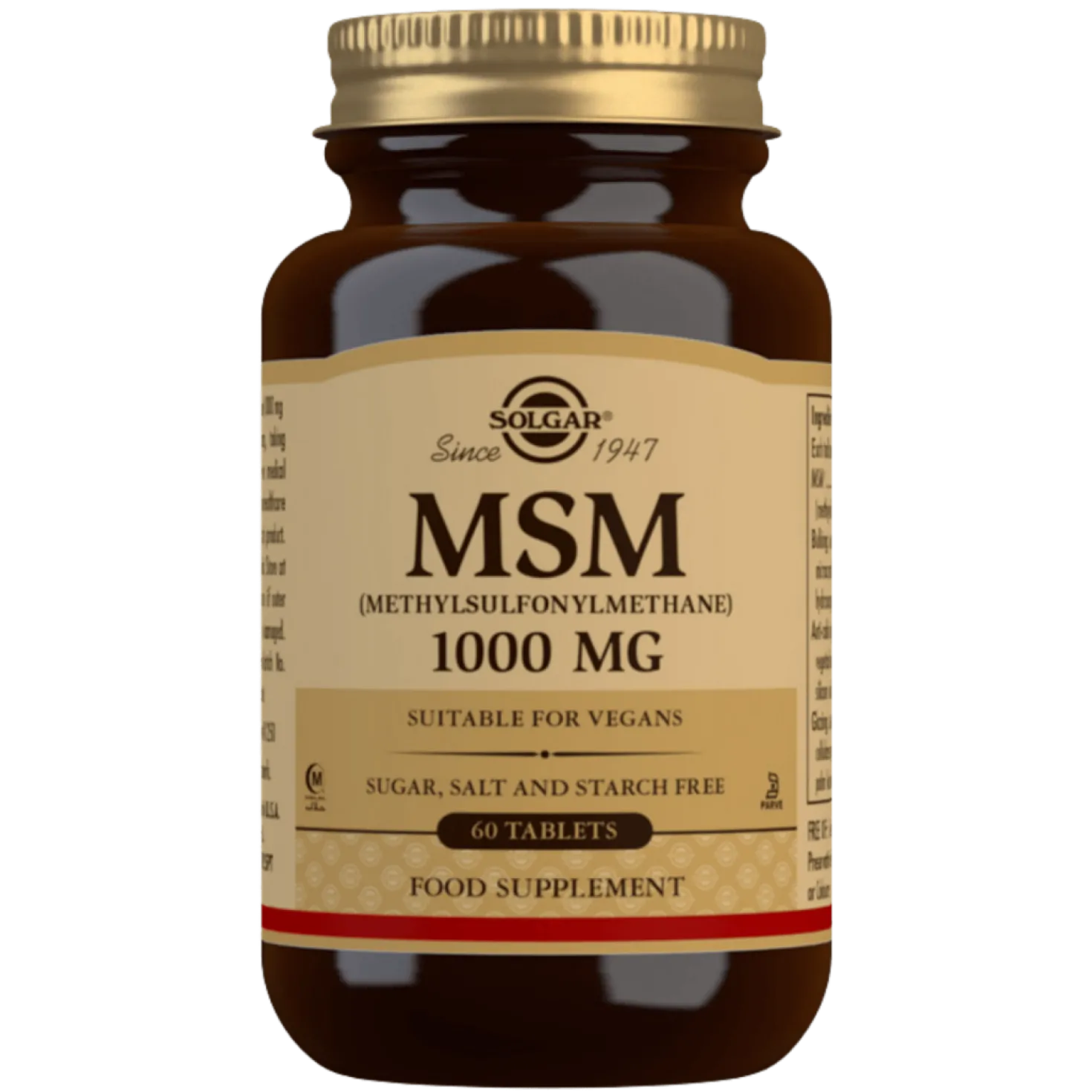 Solgar MSM 1000 mg 60 tabl.