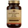 Solgar Pantothenic Acid 550 mg - B-Vitamiinivalmiste 50 kaps.