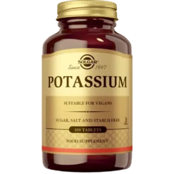 Solgar Potassium - Kalium - Kivennäisainevalmiste - 100 tabl.