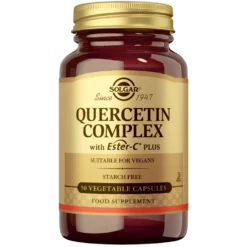 Solgar Quercetin Complex With Ester-C Plus - Kversetiini Complex 50 kaps.