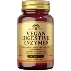 Solgar Vegan Digestive Enzymes - Ruoansulatusentsyymi 50 tabl.