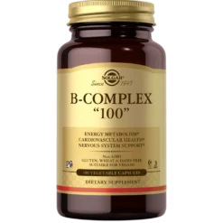 Solgar Vitamin B-Complex "100" - B-Vitamiinivalmiste 100 kaps.