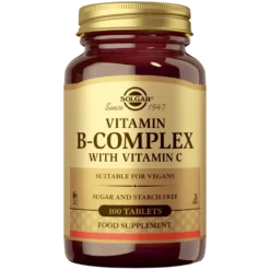 Solgar Vitamin B-Complex + C vitamin 100 tabl.