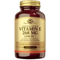 Solgar Vitamin E 268 mg - E-vitamiini - 100 kaps.