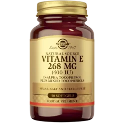 Solgar Vitamin E 268 mg - E-vitamiini 50 kaps.