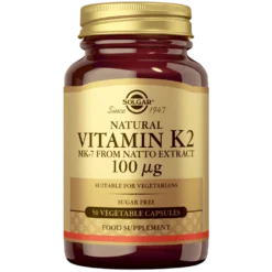 Solgar Vitamin K2 100 µg - K2-vitamiini 50 kaps.