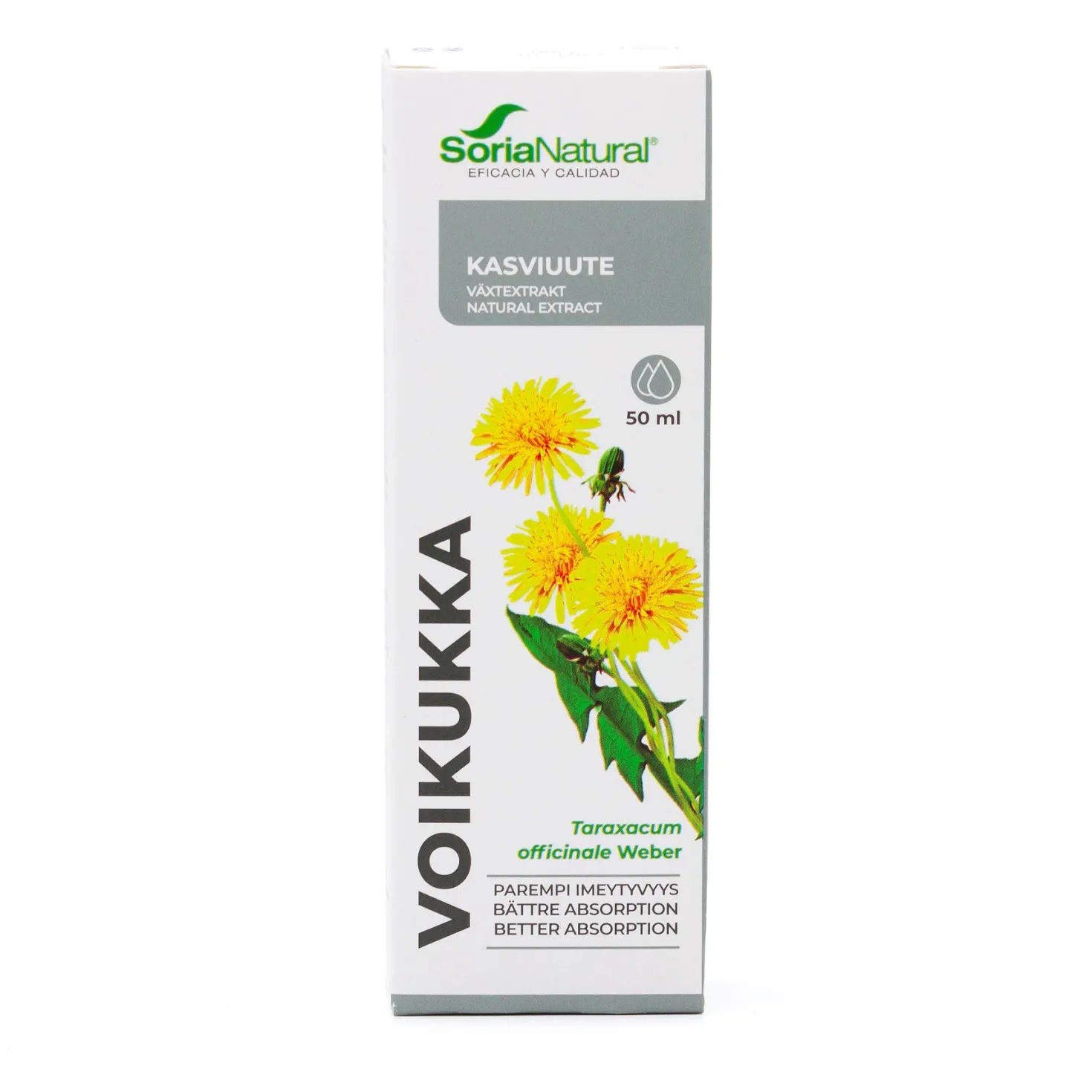 Soria Natural Voikukkauute 50 ml