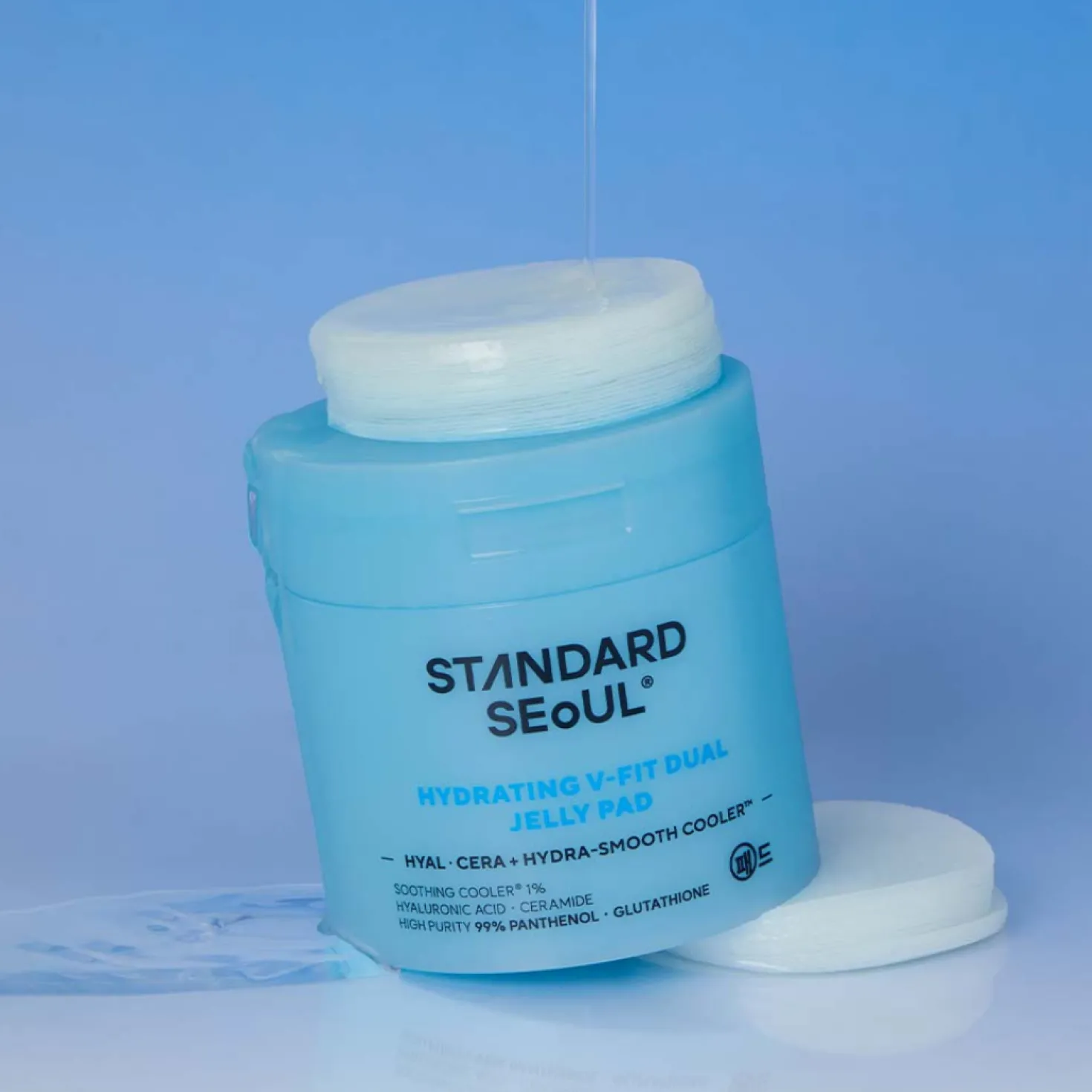Standard Seoul Hydrating V-FIT Dual Jelly Pad - Kasvovesilaput 60 kpl