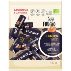 Super Fudgio Lakritsitoffee 150 g
