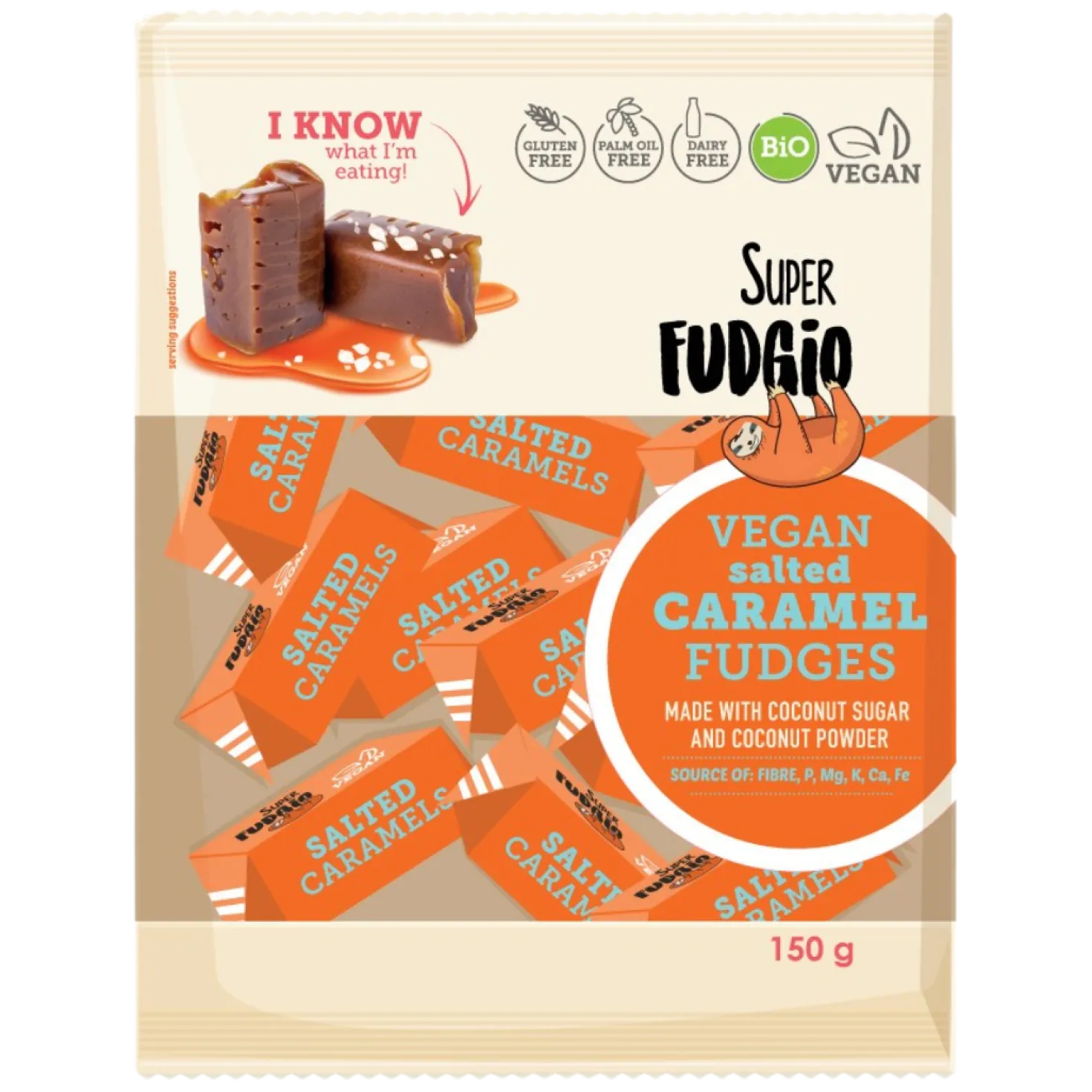 Super Fudgio Suolakaramellitoffee 150 g