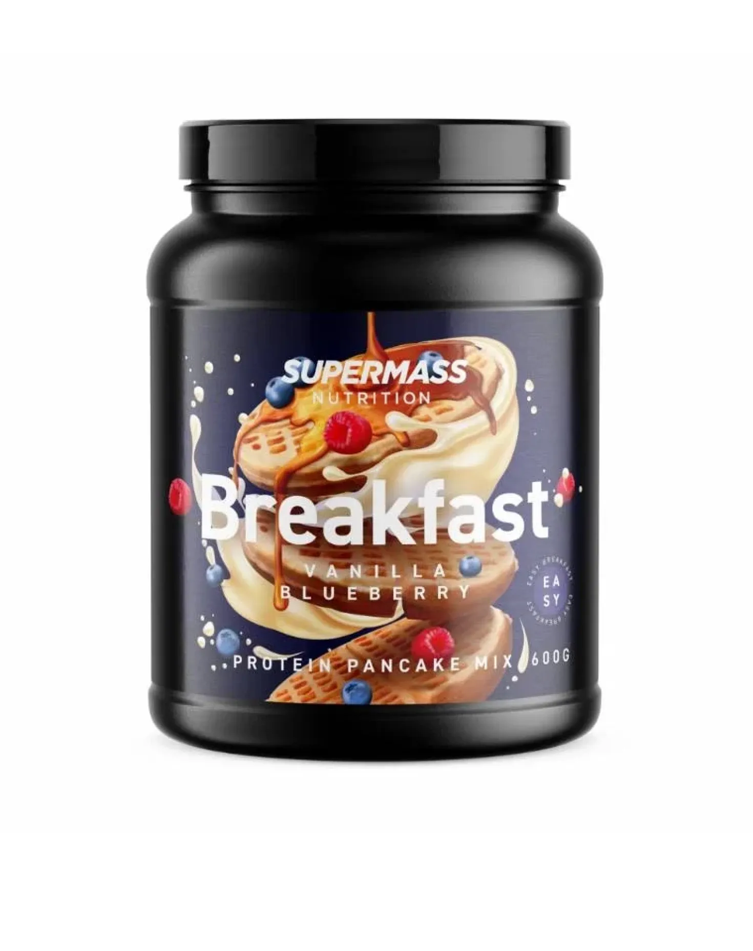 Supermass BREAKFAST Vanilja-Mustikka 600 g