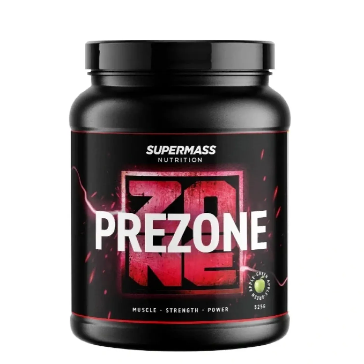Supermass PREZONE Green Apple - Tehonlisääjä 525 g