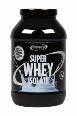 Supermass SUPER WHEY ISOLATE Mustikkapirtelö 1300 g