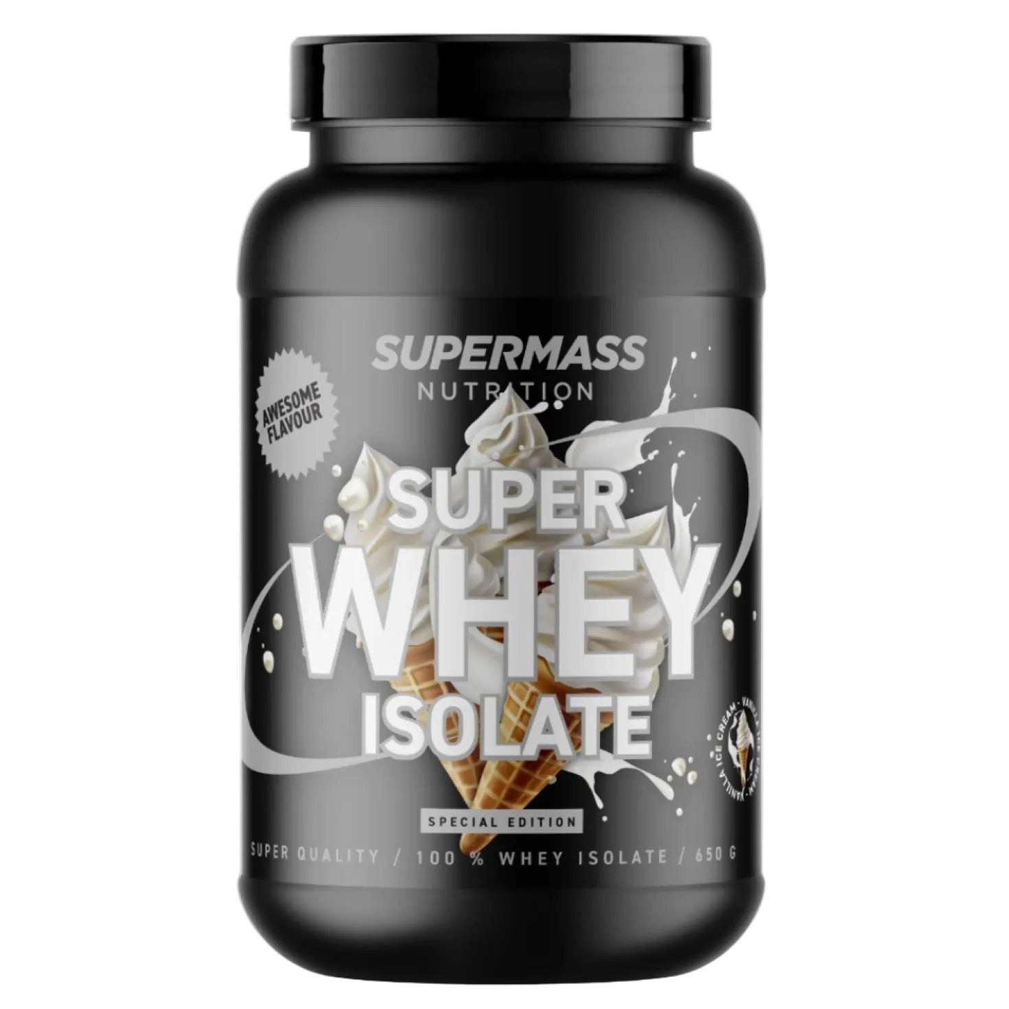 Supermass SUPER WHEY ISOLATE Vanilla Ice Cream 650 g