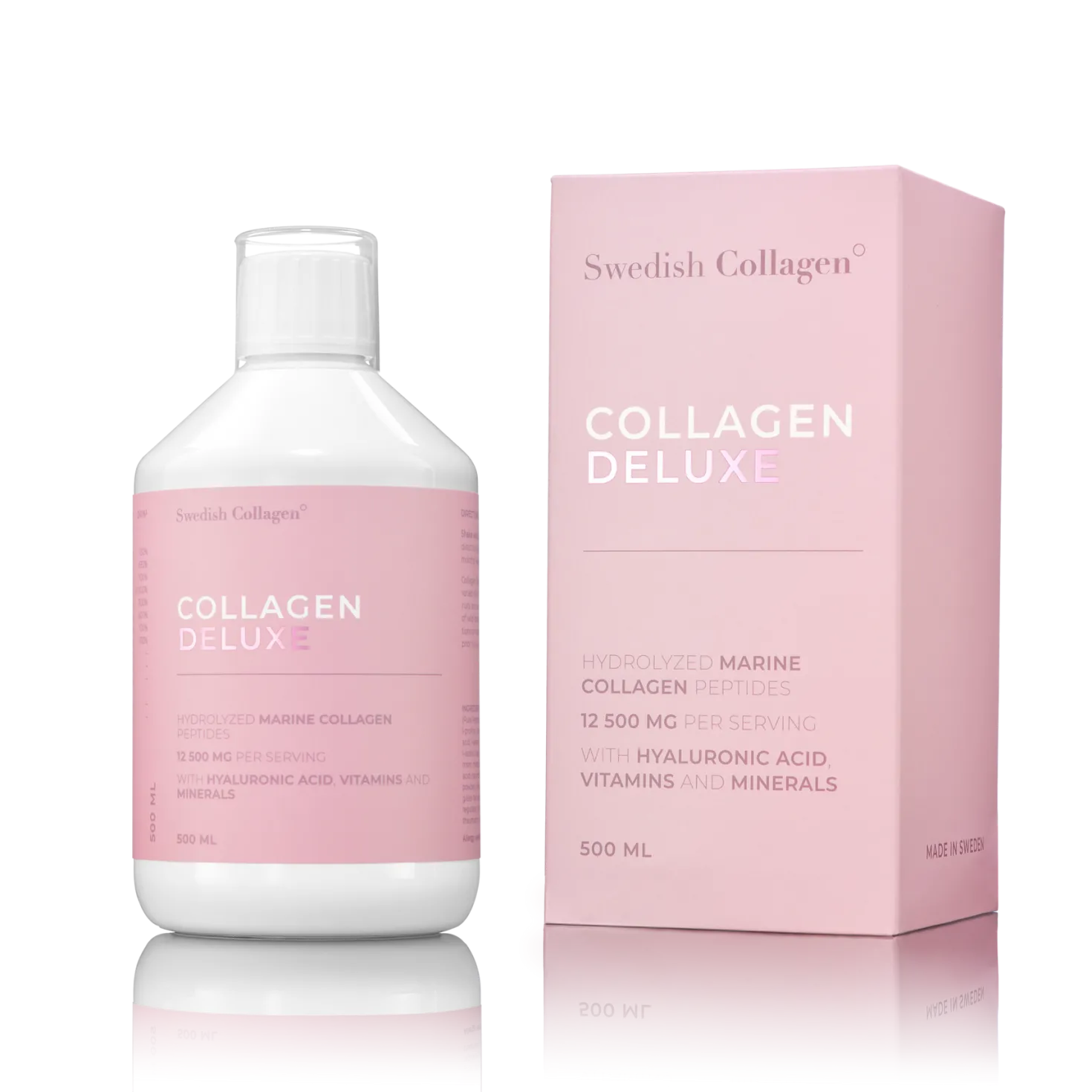 Swedish Collagen Deluxe - Kollageenijuoma 500 ml - poistuu