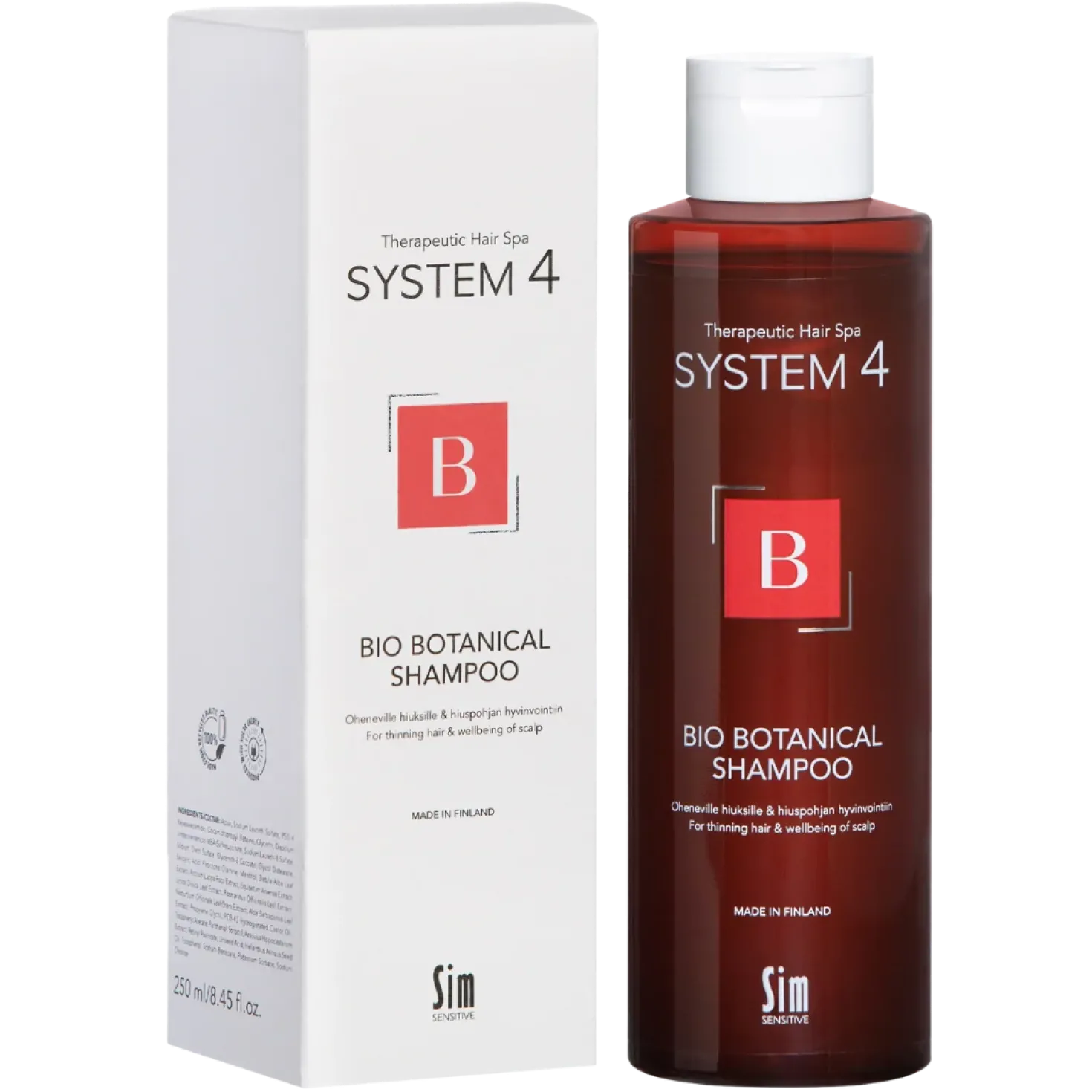 System 4 B Bio Botanical Shampoo 250 ml