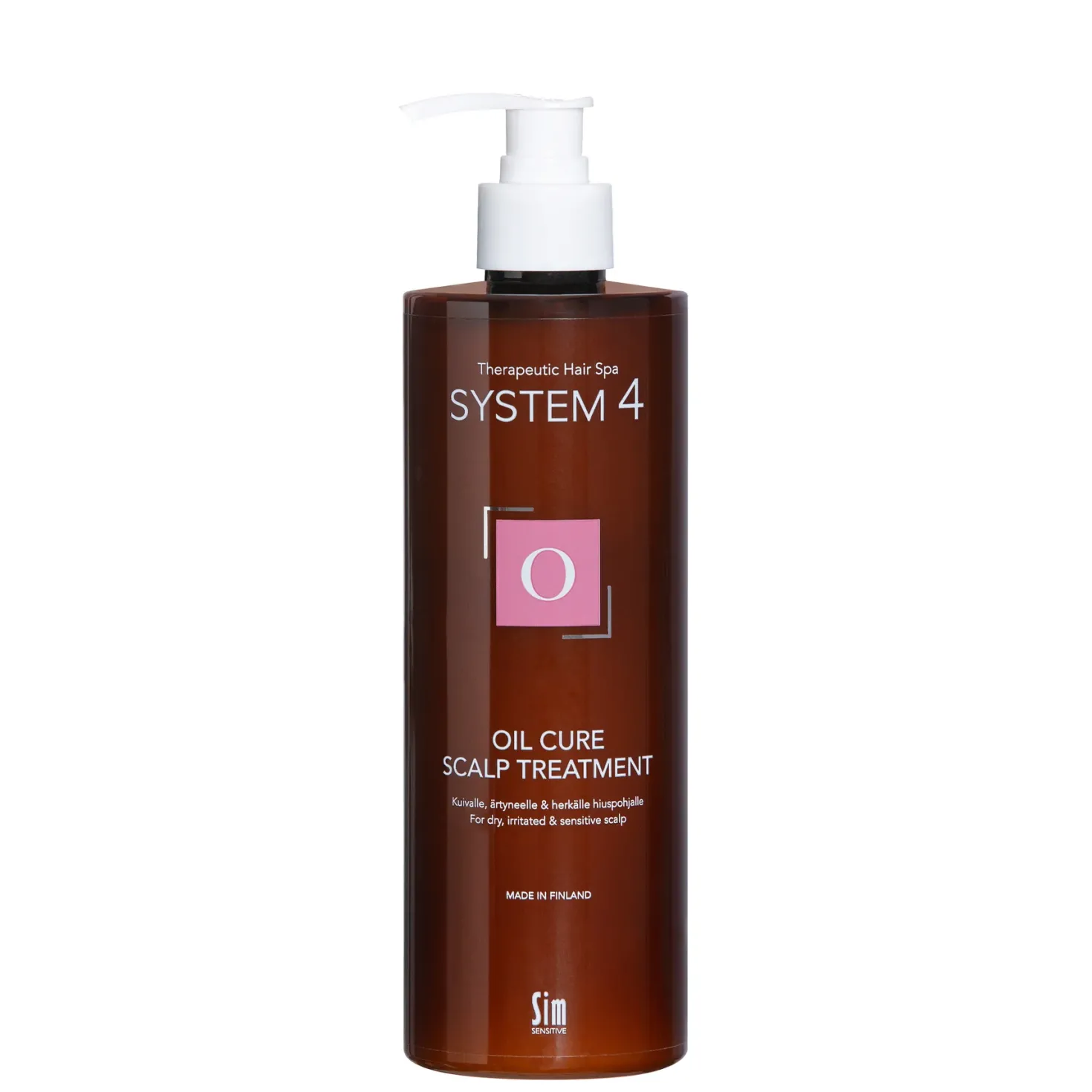 System 4 Oil Cure Scalp Treatment - Hiuspohjan Hoitonaamio 500 ml