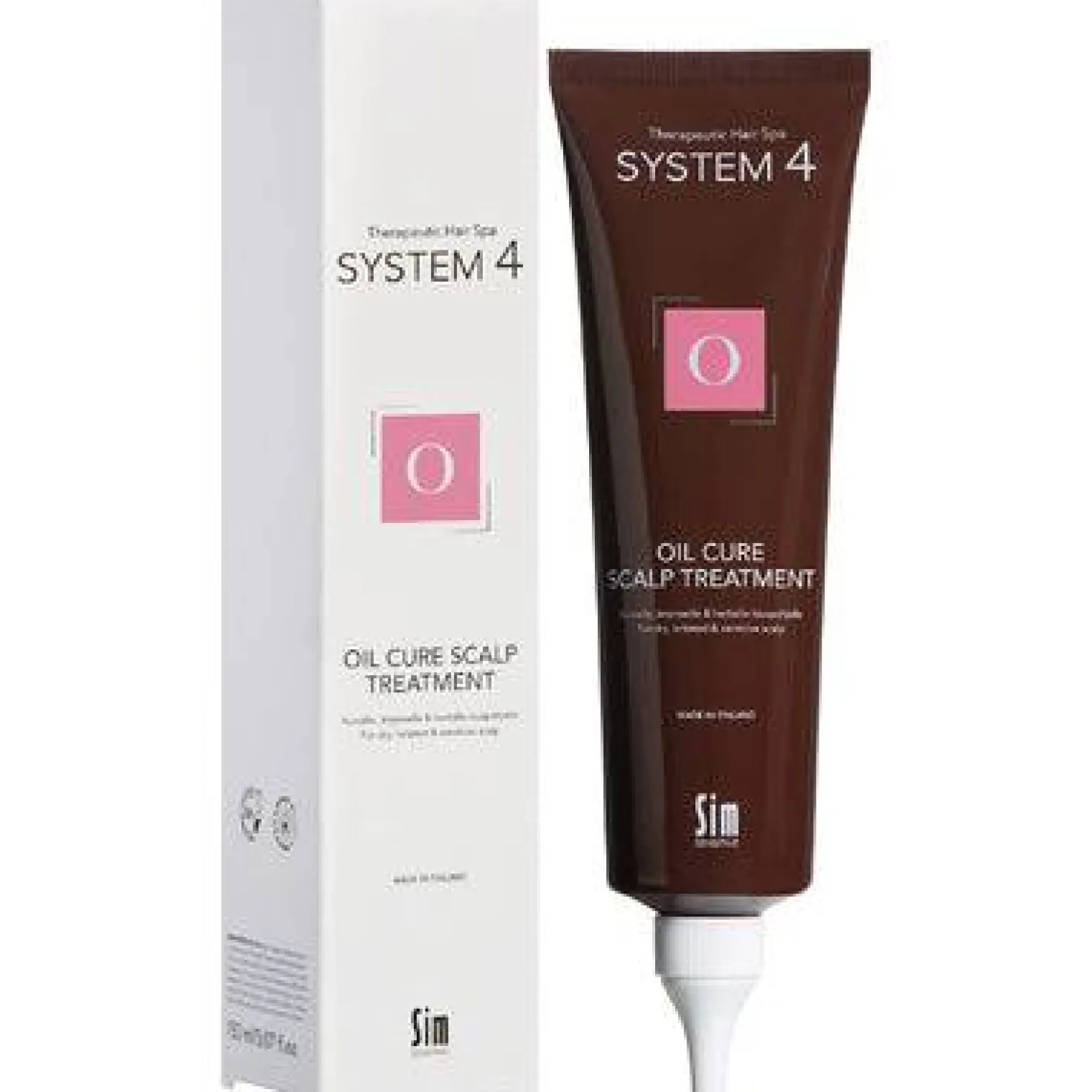 System 4 O Oil Cure Scalp Treatment - kuoriva hiusnaamio 150 ml