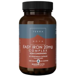 Terranova Easy Iron 20 mg Complex - Rauta- kasvivalmiste 50 kaps.