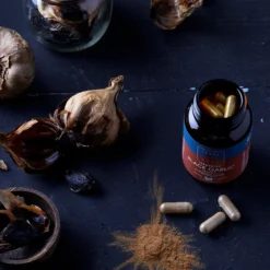 Terranova Fermented Black Garlic - Fermentoitu musta valkosipuli 50 kaps.