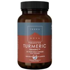 Terranova Fermented Turmeric - Fermentoitu kurkuma 50 kaps.