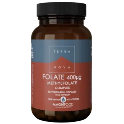 Terranova Folate 400 µg Methylfolate Complex 50 kaps.
