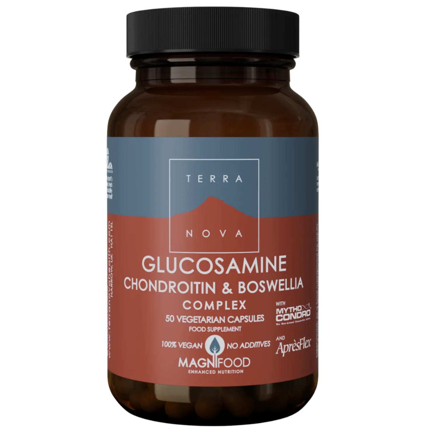 Terranova Glucosamine Chondroitin & Boswellia Complex 50 kaps.