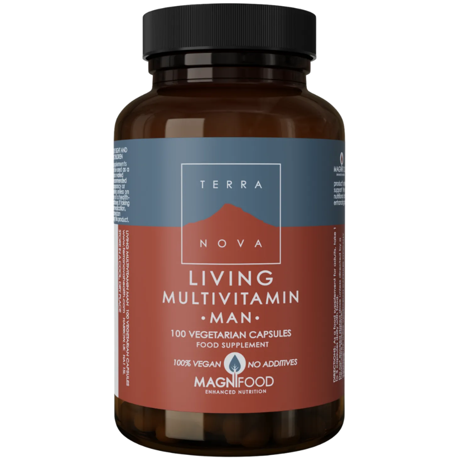Terranova Living Multivitamin Man - Miehille 100 kaps.