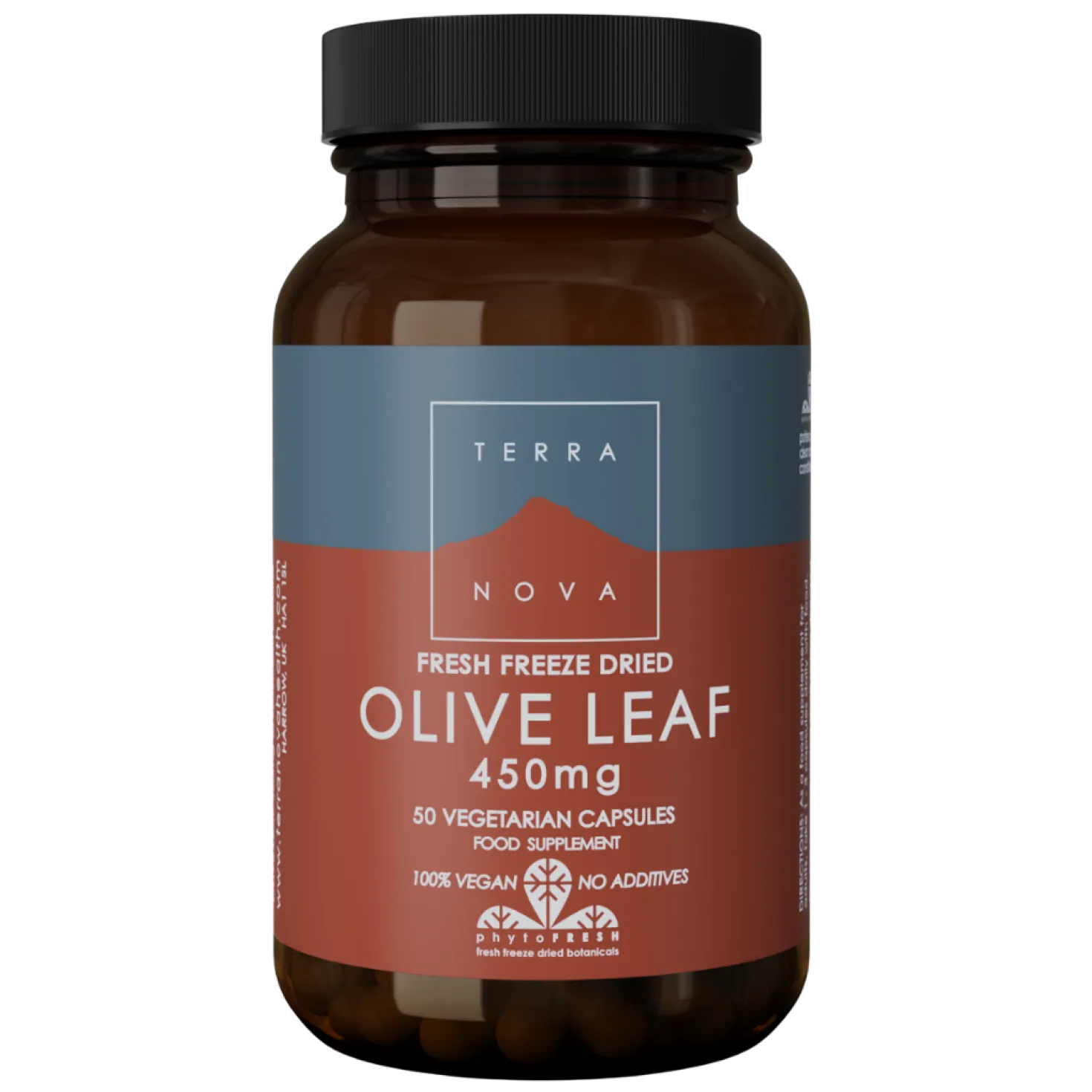 Terranova Olive Leaf 450 mg - Oliivinlehti 50 kaps.