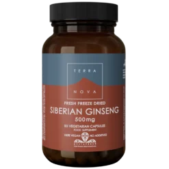 Terranova Siberian Ginseng 500 mg - Venäjänjuurivalmiste 50 kaps.