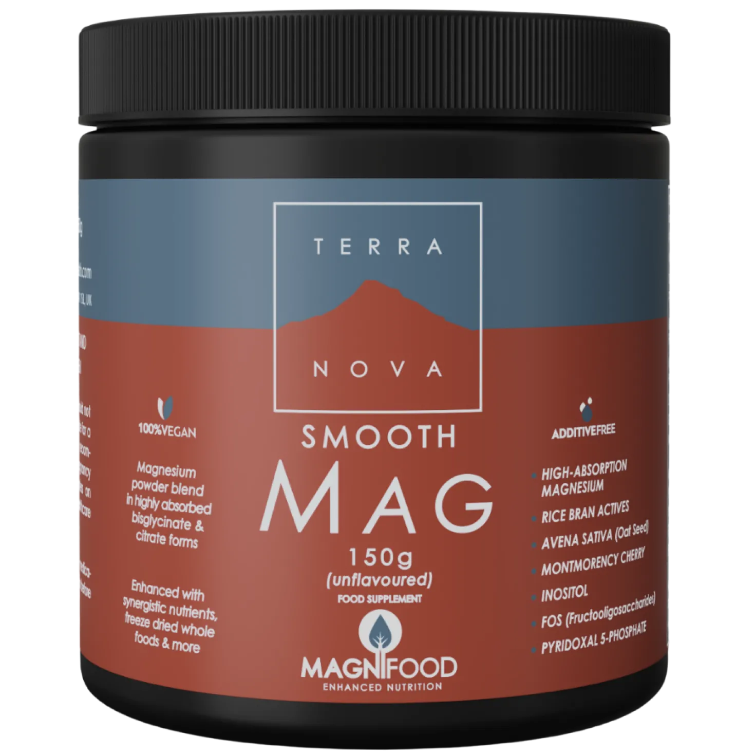 Terranova Smooth Mag - Magnesiumjauhe 150 g