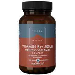 Terranova Vitamin B12 Complex 500 µg 50 kaps.