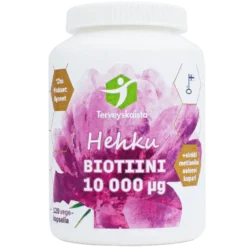 Terveyskaista Hehku Biotiini 10 000 µg 120 kaps.