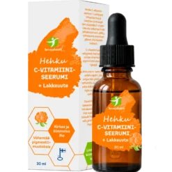 Terveyskaista Hehku C-vitamiiniseerumi + Lakkauute 30 ml